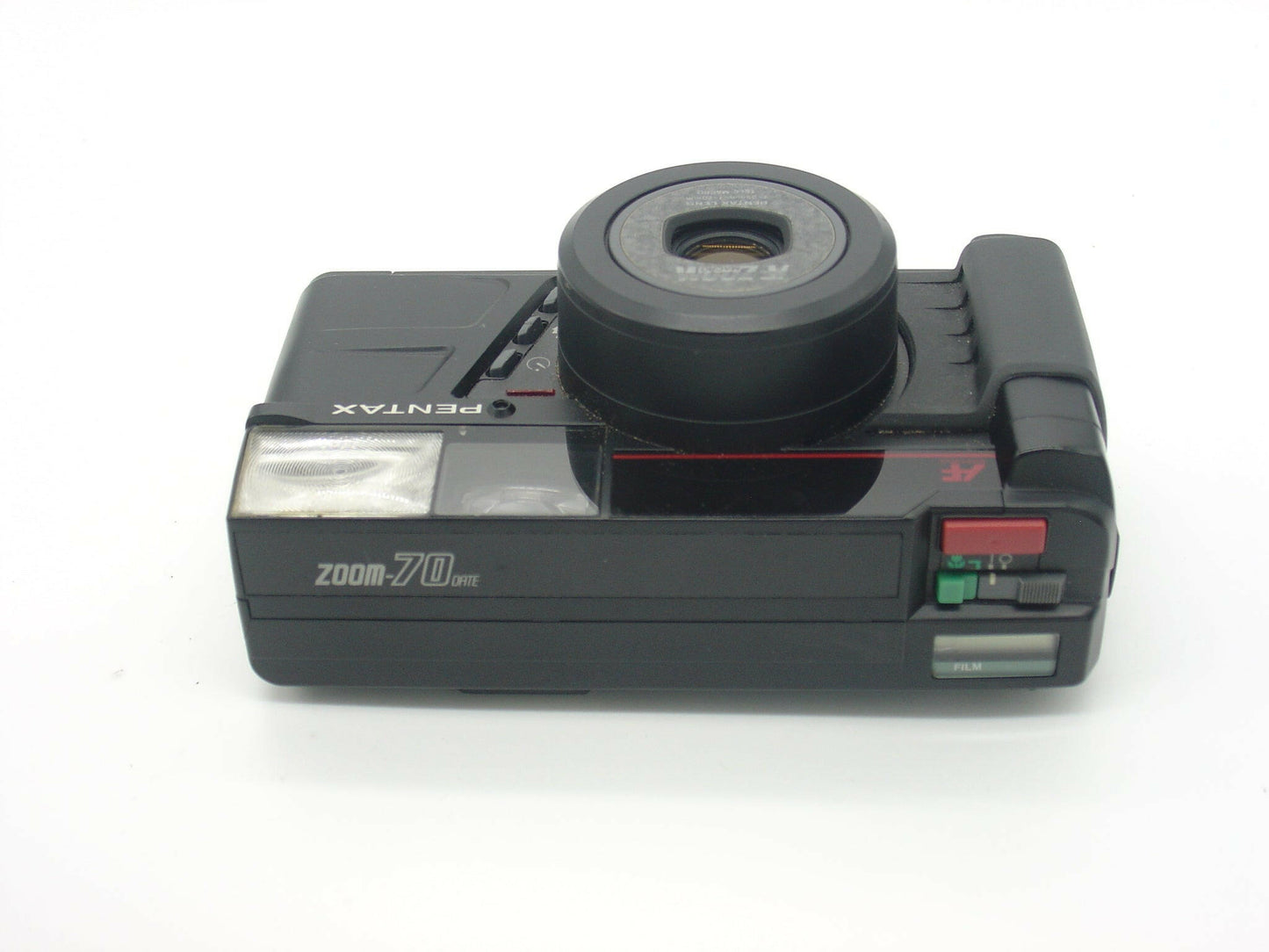 Pentax Zoom 70 point-and-shoot camera.