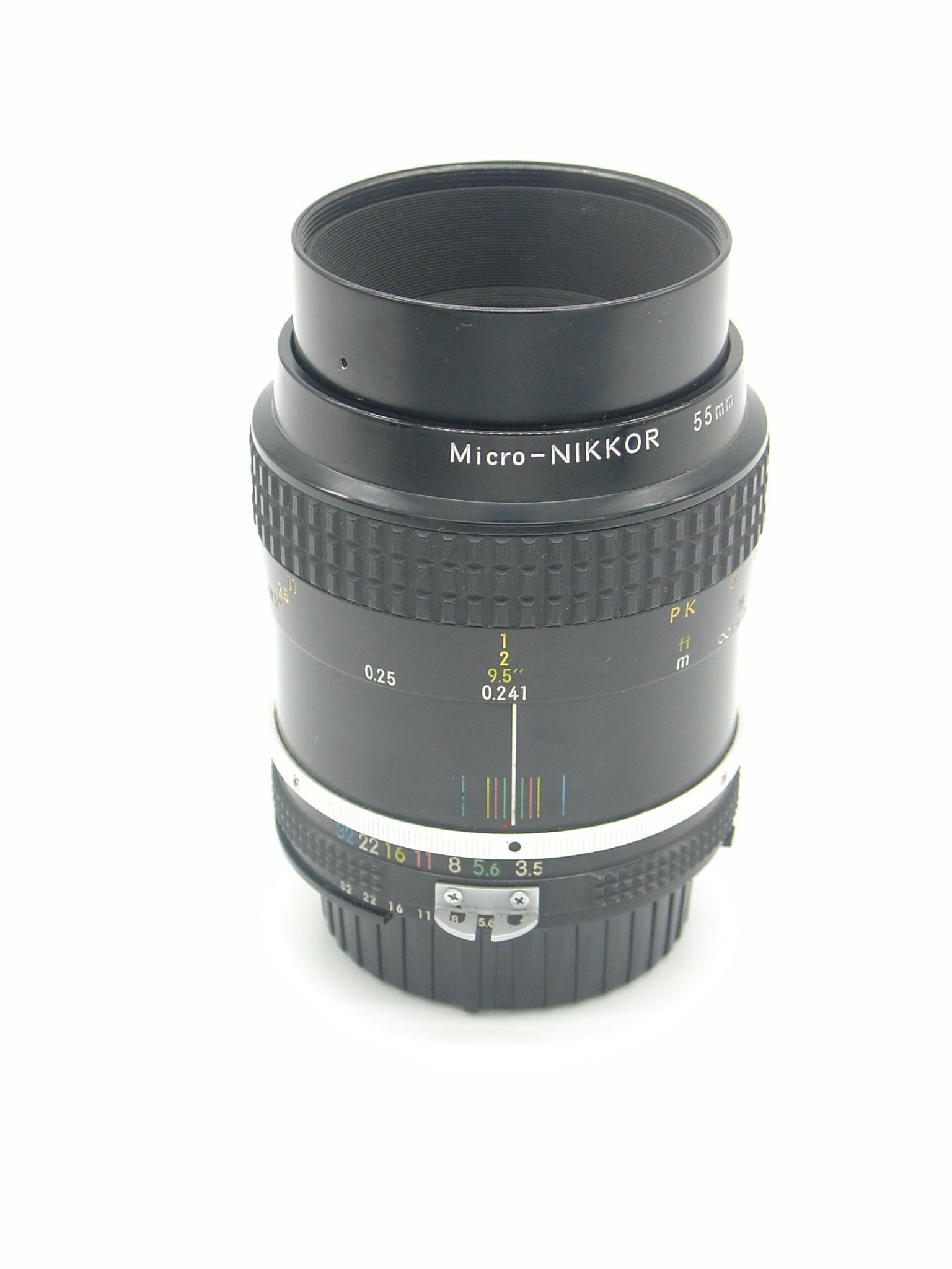 Nikon 55mm f/3.5 Micro Nikkor AI lens.