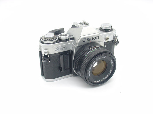Canon AE-1 SLR camera