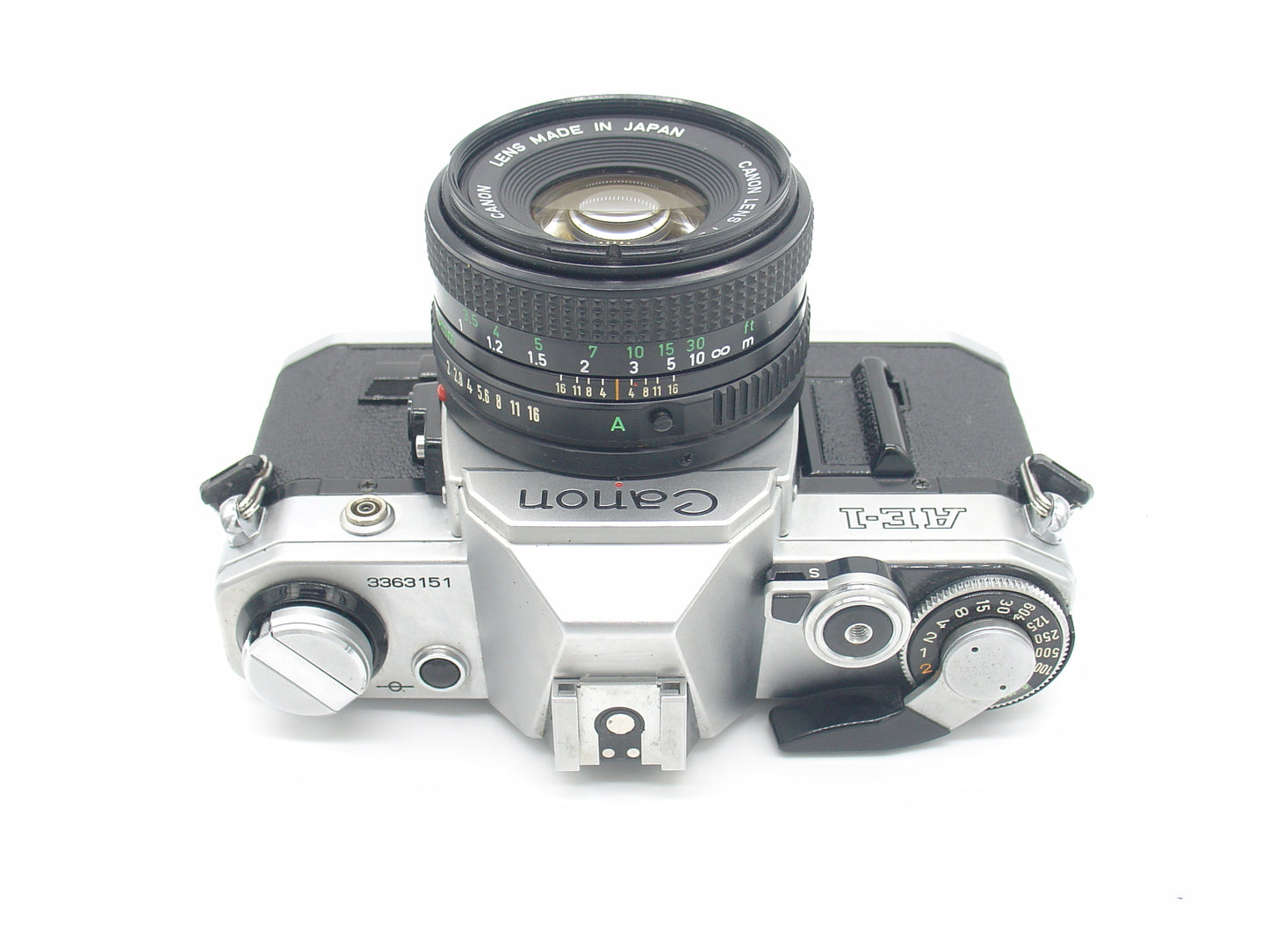 Canon AE-1 SLR camera