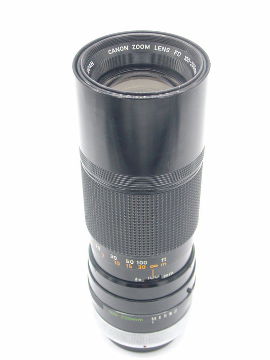 Canon FD 100-200mm f5.6 telephoto zoom lens for AE-1, A-1, FTb SLRs