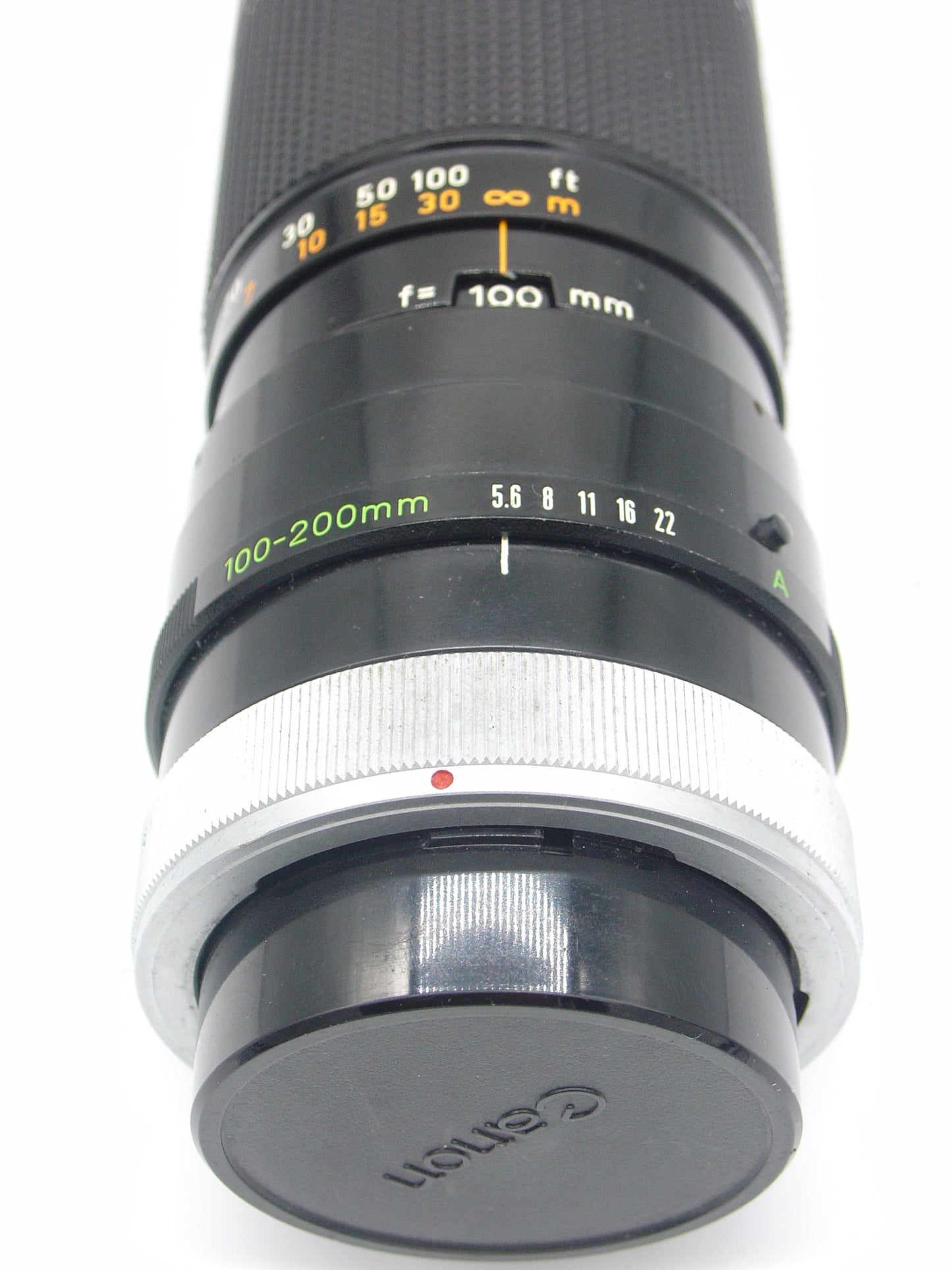 Canon FD 100-200mm f5.6 telephoto zoom lens for AE-1, A-1, FTb SLRs