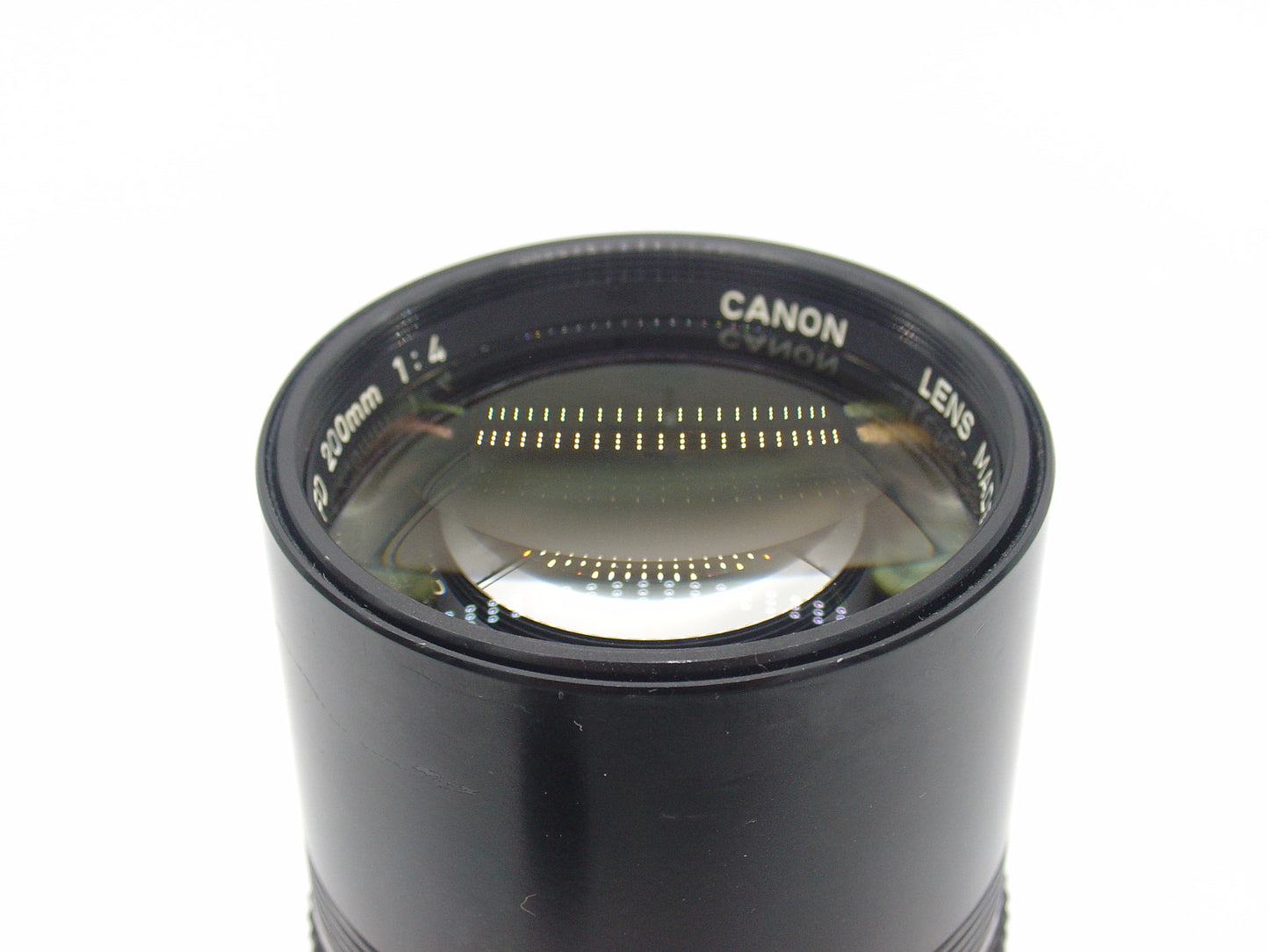 Canon FD 200mm f4 telephoto lens for AE-1, A-1, FTb SLRs