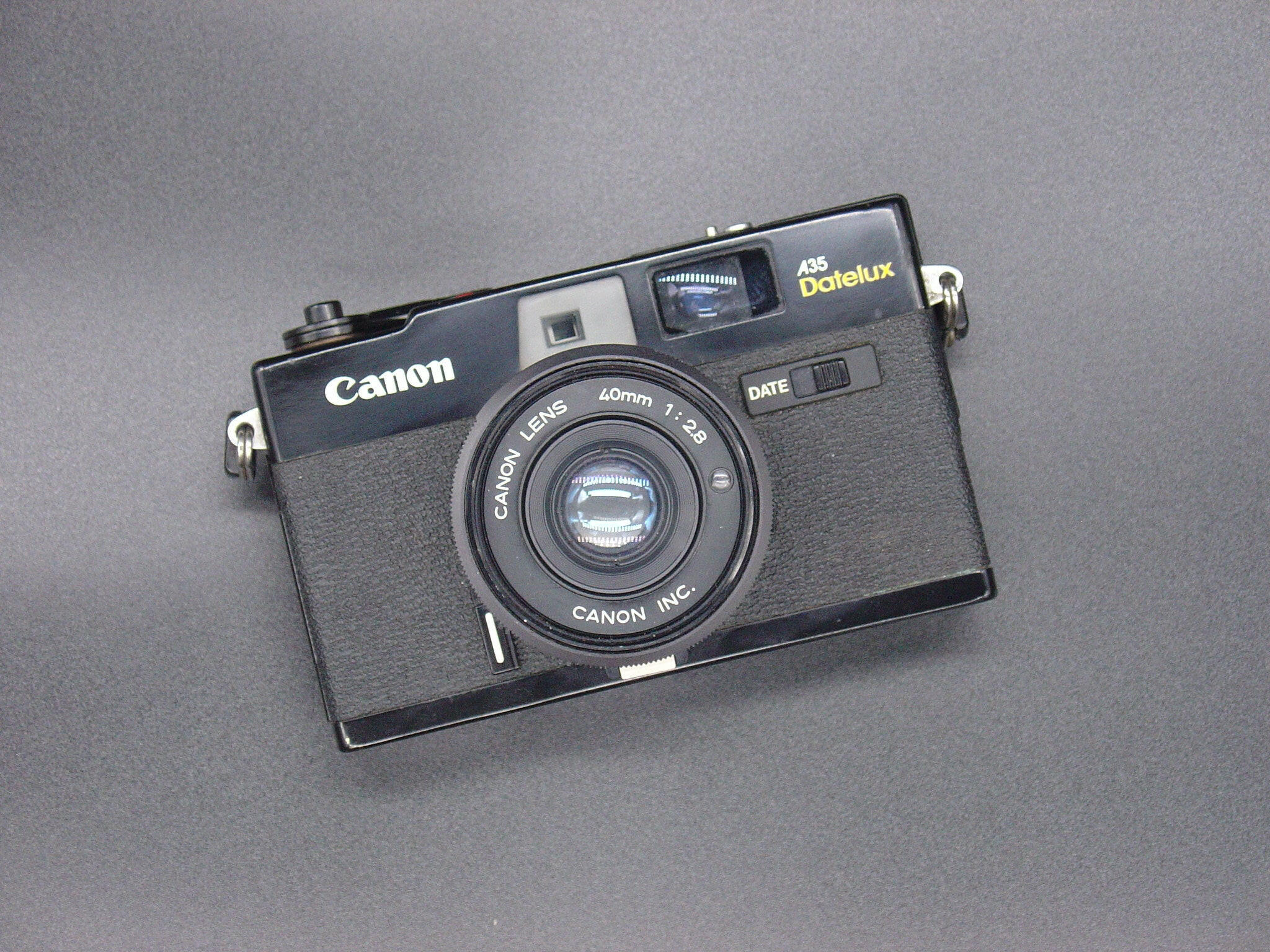 Canon Datelux A35 film camera + user manual – Classic Cameras AU