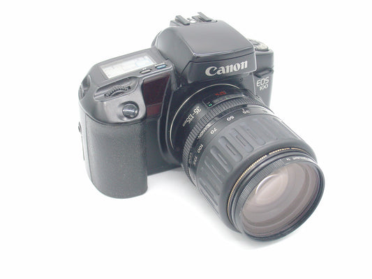Canon EOS-100 SLR film camera and 35-135mm zoom lens