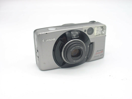 Canon Autoboy Luna 105 point-and shoot film camera.
