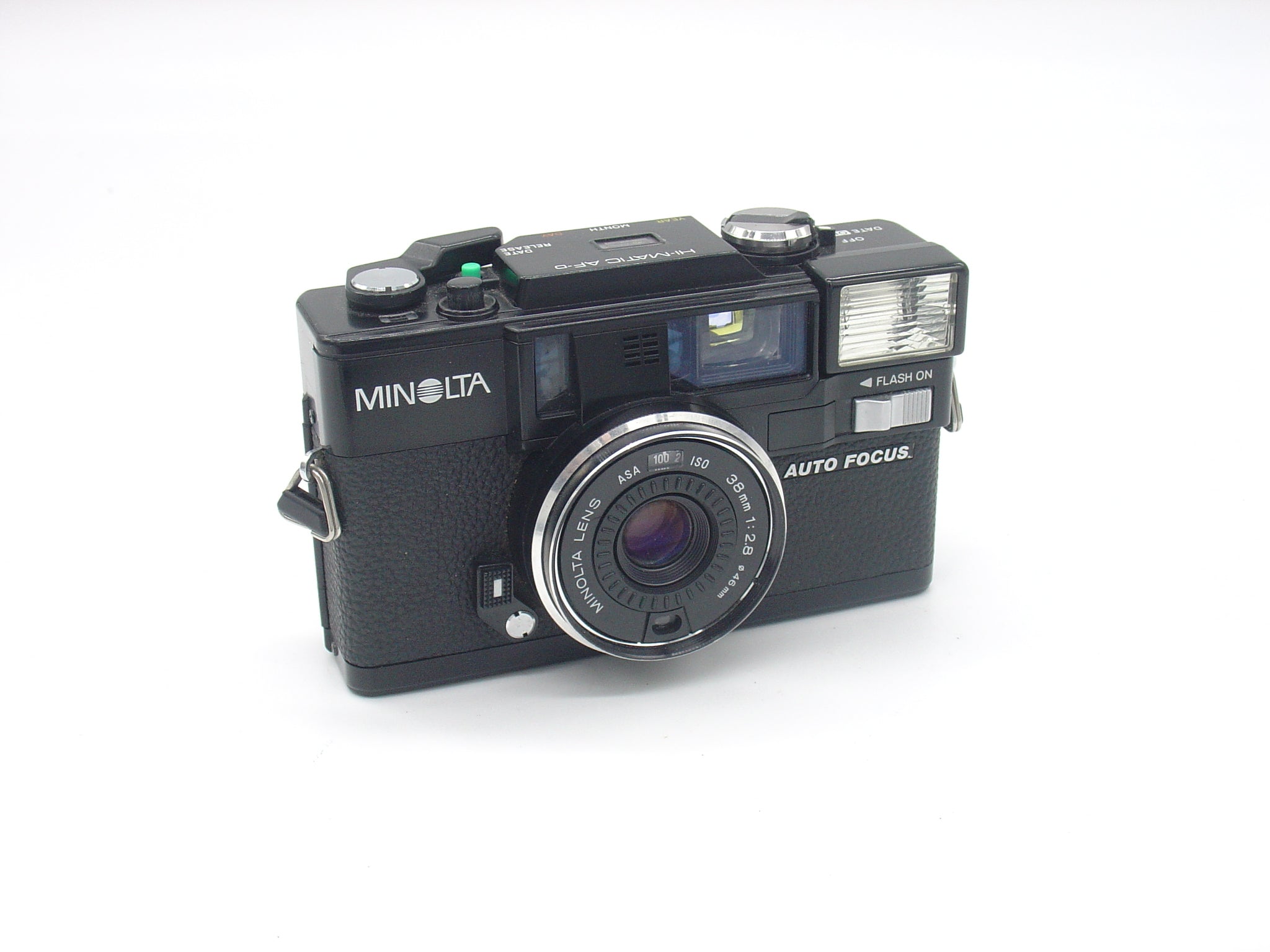 Minolta Hi-Matic AF Date retro point-and-shoot camera – Classic