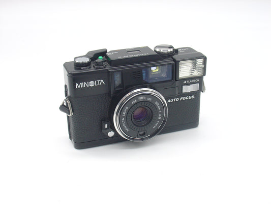 Minolta Hi-Matic AF Date retro point-and-shoot camera