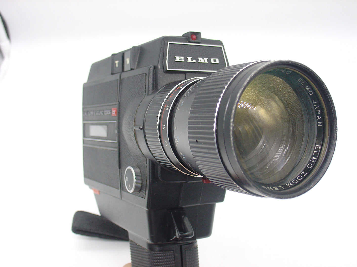 Elmo Super-8 Sound 1000S movie camera. Film Tested.