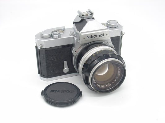 Nikkormat (Nikomat) FTN SLR film camera with f1.4 lens